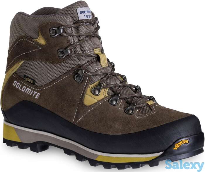 Треккинговые ботинки dolomite zermatt gtx date brown/marsh green, фотография 1
