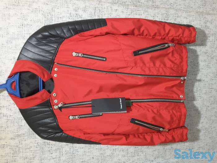 Продам куртку демисезонную Franco Di Marco с кожаными вставками, фотография 6