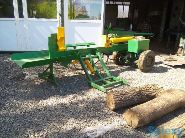 Дровокол гидравлический ГК-1000 с гидроподъемом бревен, фотография 1