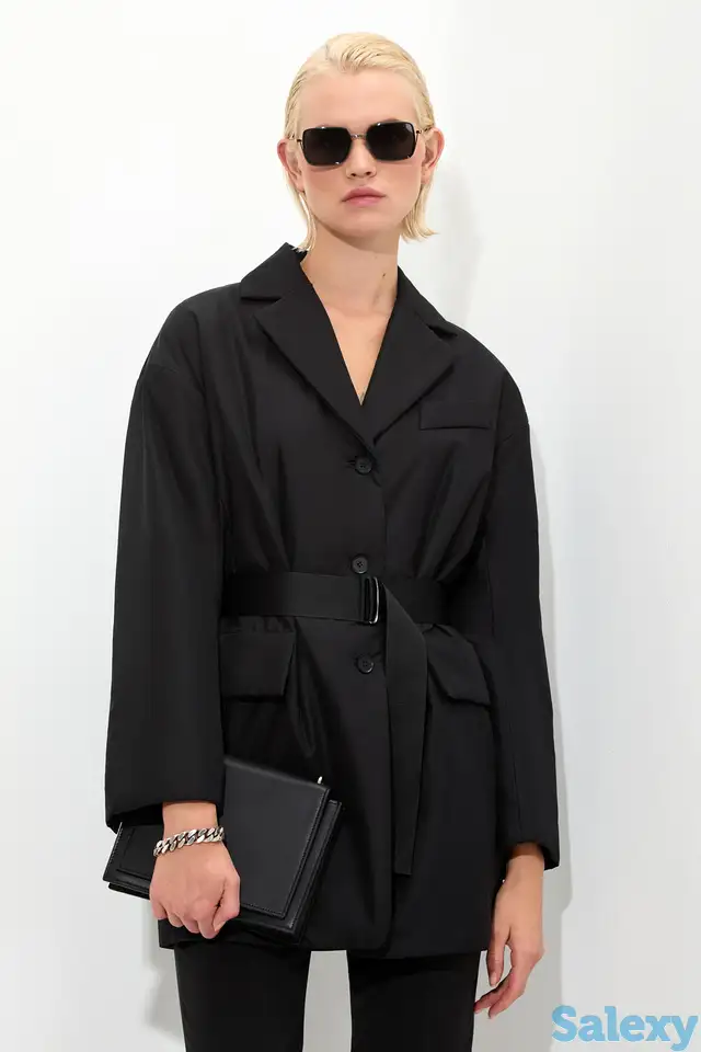 Куртка - жакет в черном цвете vassa&co, фотография 1