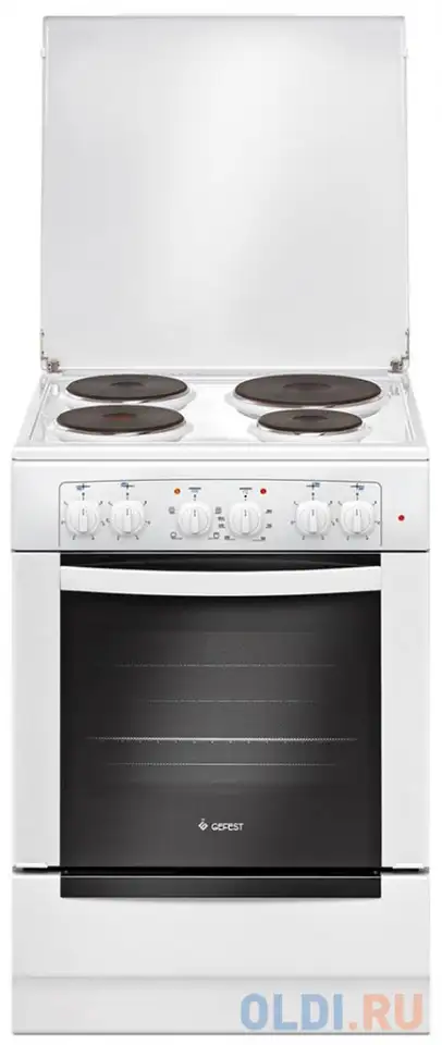 Электрическая плита gefest эпнд 6140-01 белый, фотография 1