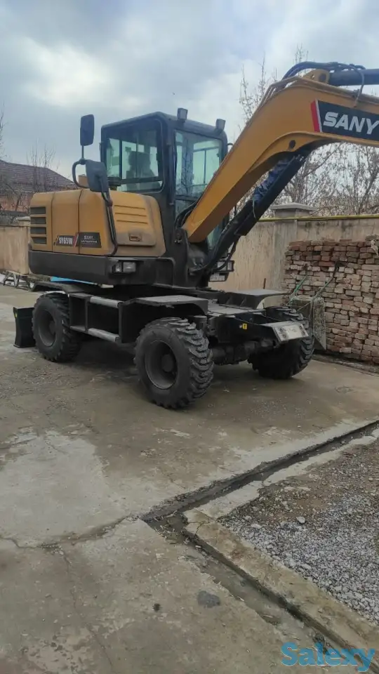 Колесный экскаватор SANY SY65, фотография 7
