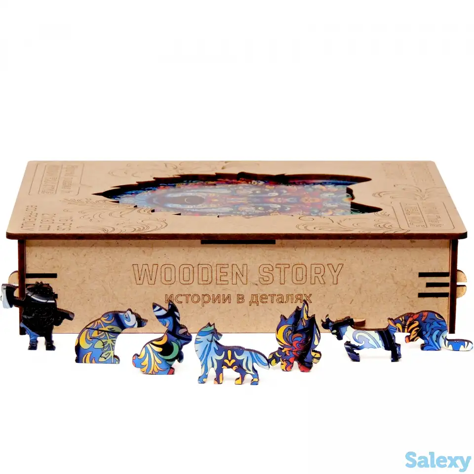 Уникальные эко-пазлы от Woodenstory, фотография 3