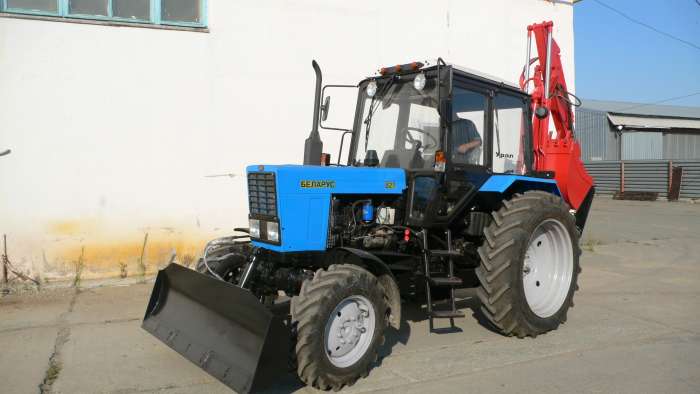 Экскаватор-бульдозер, фотография 1