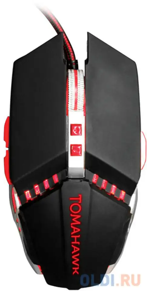 Мышь проводная oklick tomahawk 999g чёрный usb, фотография 1