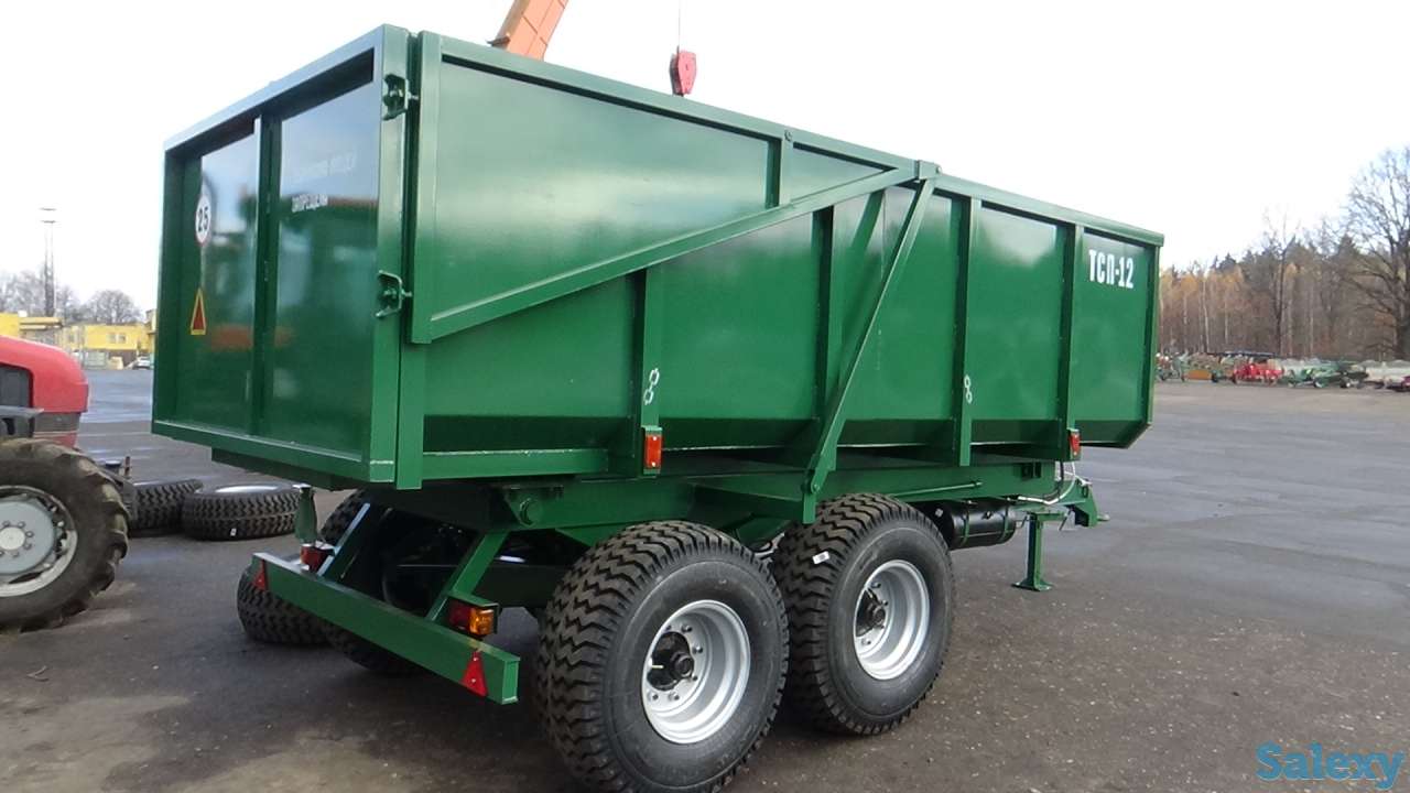 Полуприцеп самосвальный тракторный ПСТ-12 (Собственное производство), фотография 3