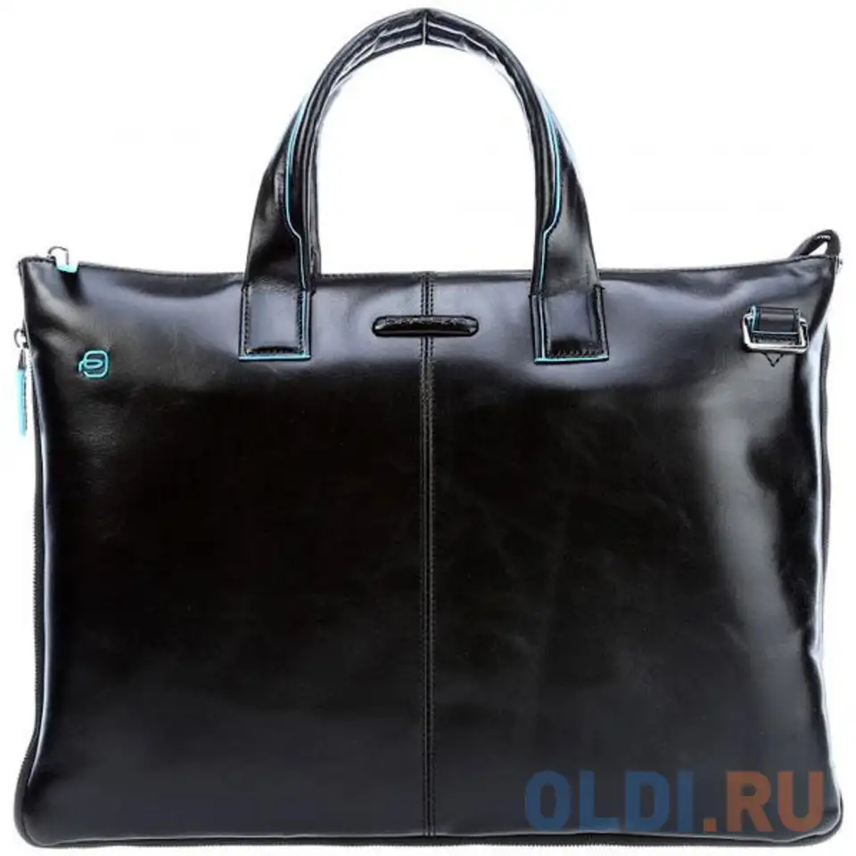 Сумка для ноутбука piquadro blue square ca4021b2/n черный натур.кожа, фотография 1
