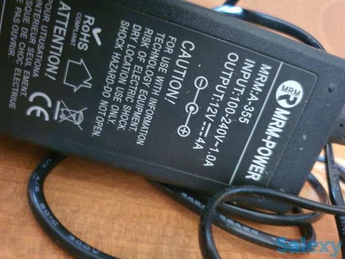 Адаптор, адаптер 12V-8A блок питания, фотография 2