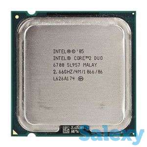 Процессоры intel e6700 core 2 duo, xeon офисные варианты, фотография 1