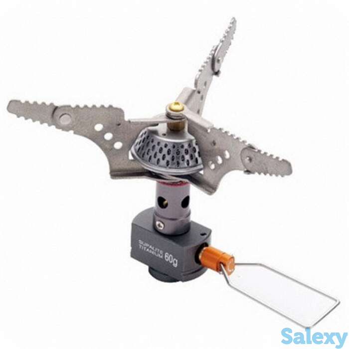 Горелка газовая kovea kb-0707 supalite titanium stove, фотография 1