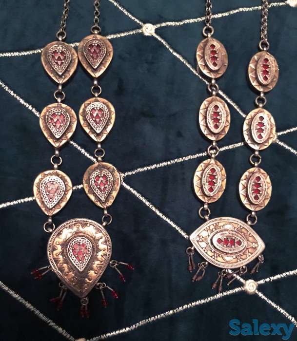 Казахские антикварные украшения 19-го века, фотография 9