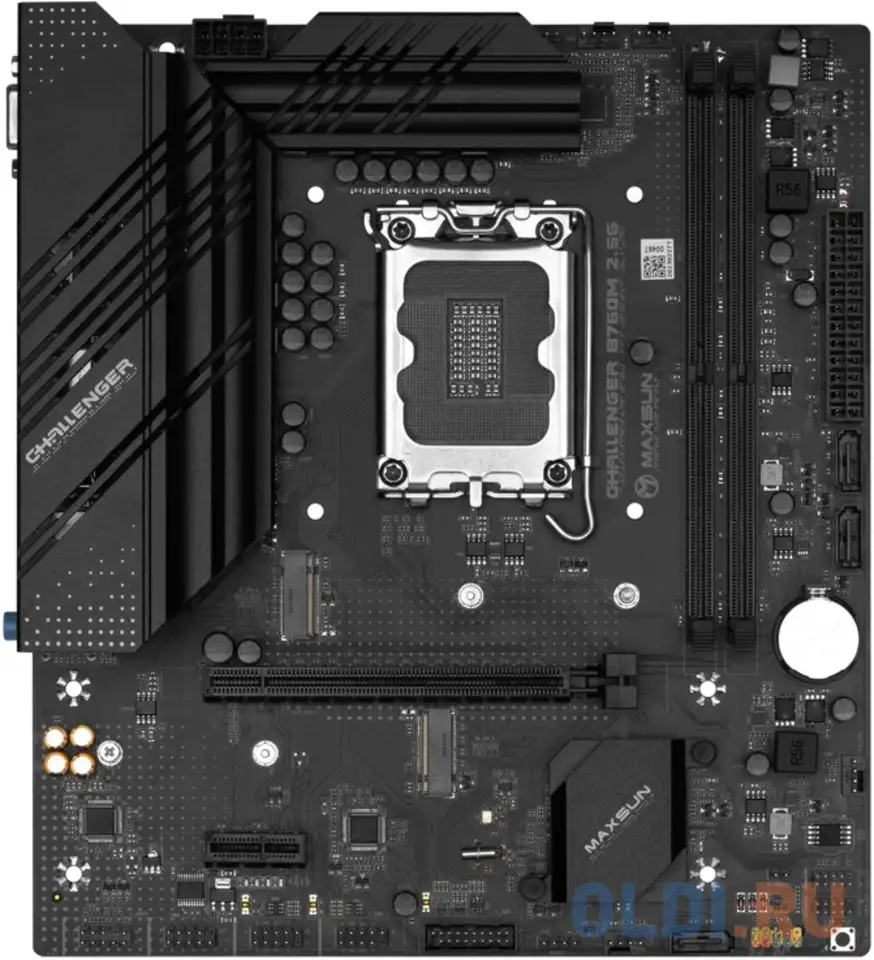Материнская плата mb maxsun <ms-challenger b760m 2.5g> lga1700 <b760> 1*pciex16, 1*pciex, фотография 1