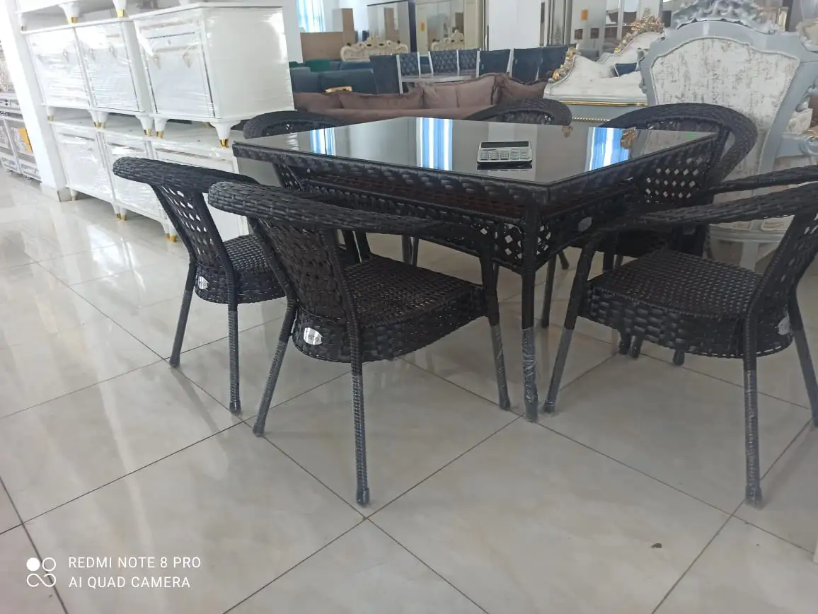 Элегантные столы и стулья из ротанга  идеальное сочетание стиля и комфорта!, фотография 2