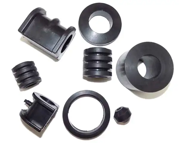 Втулка резиновая, D наружн. 19-100 мм, D внутр. 3-86,5 мм, Высота 5-88 мм, Тип: кабельные; конические, фотография 1