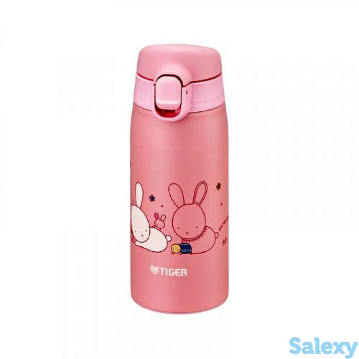 Термос-кружка tiger mct-a035 0.35л кролик, фотография 1