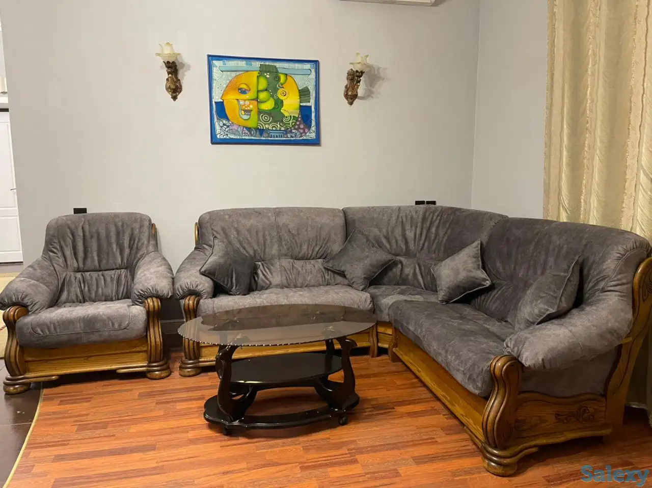 Перетяжка мягкой мебели в Астане, фотография 2