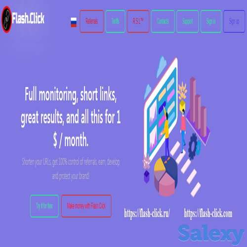 Полный мониторинг и сокращение ссылок за 1$, фотография 1