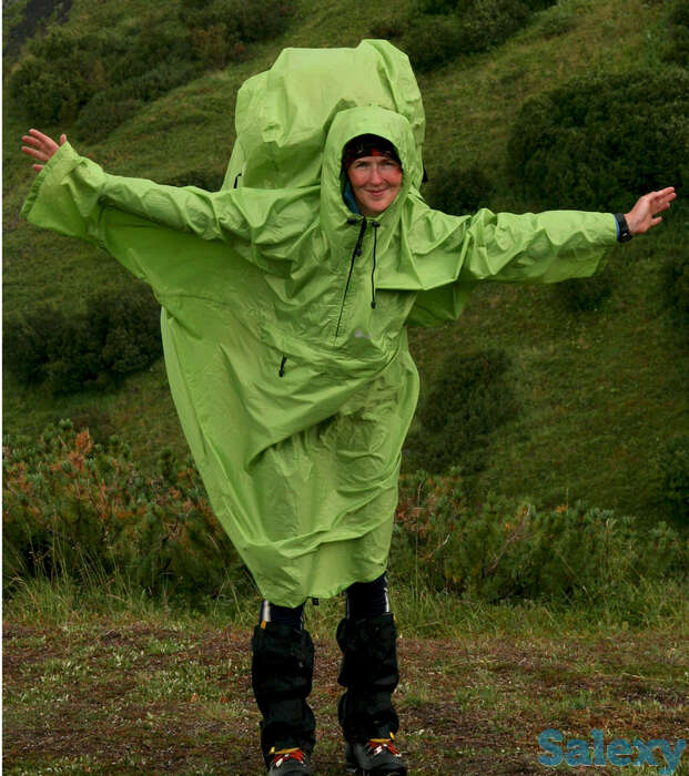 Накидка снаряжение пончо-z св.зеленая, фотография 1