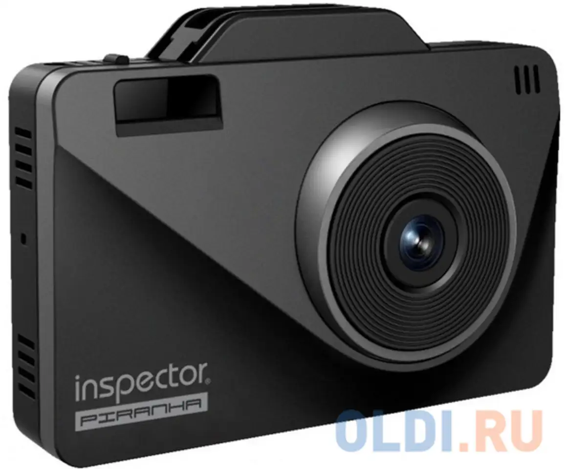 Видеорегистратор с радар-детектором inspector piranha gps глонас черный, фотография 1