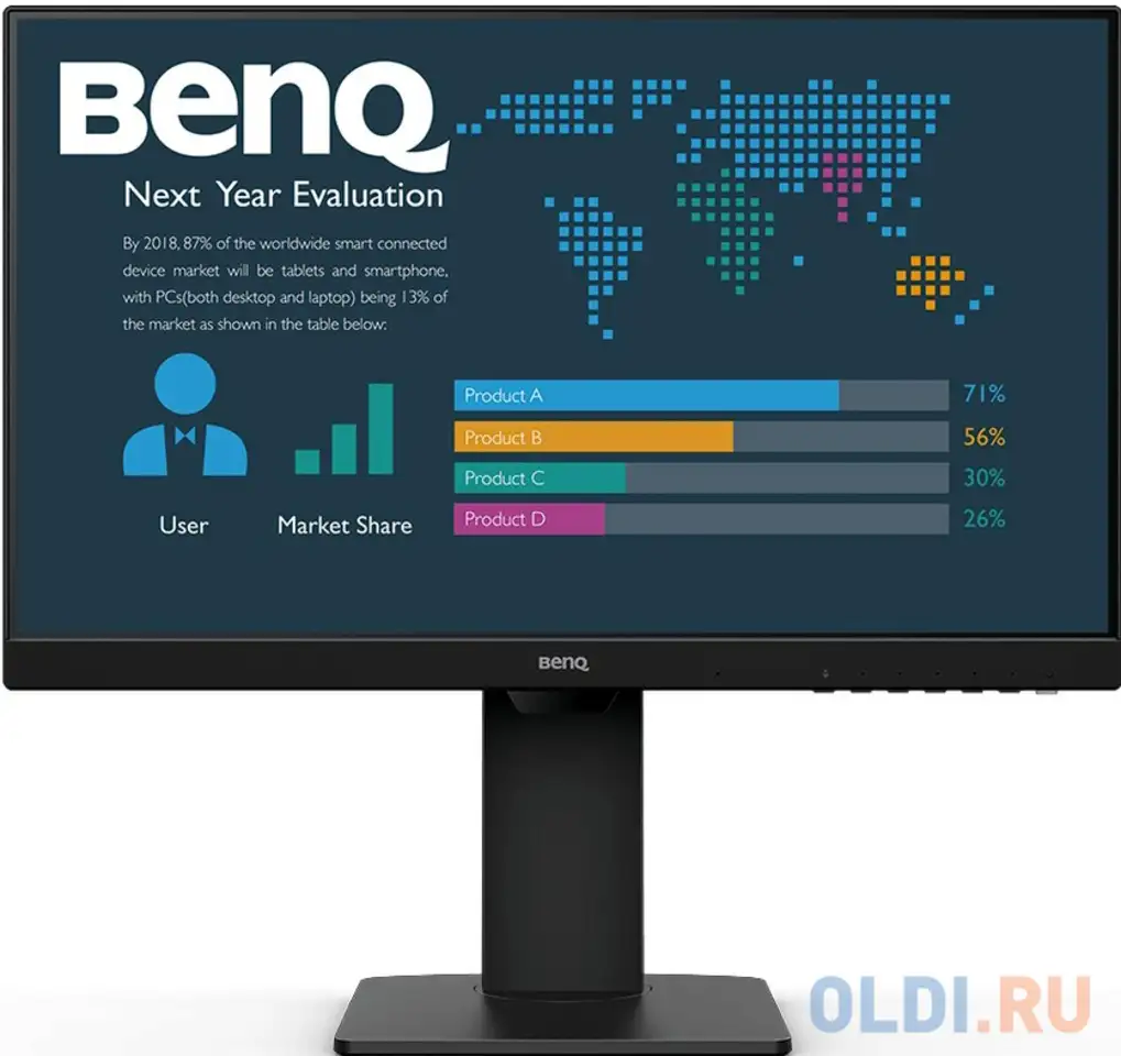 Монитор benq 9h.lkmlb.qbe, фотография 1