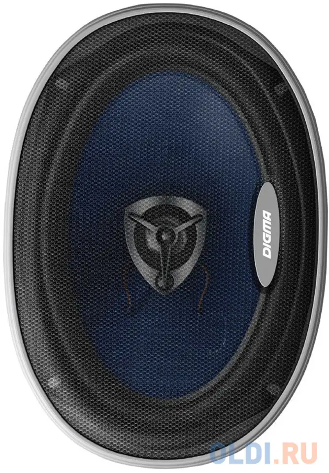 Автоакустика digma dca-b693 коаксиальная 3-полосная 15х23см 120вт-300вт, фотография 1