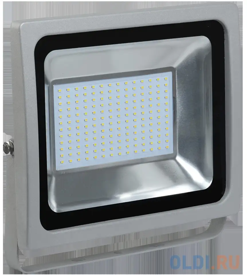 Iek lpdo701-100-k03 прожектор сдо 07-100 светодиодный серый ip65 6500 k iek, фотография 1