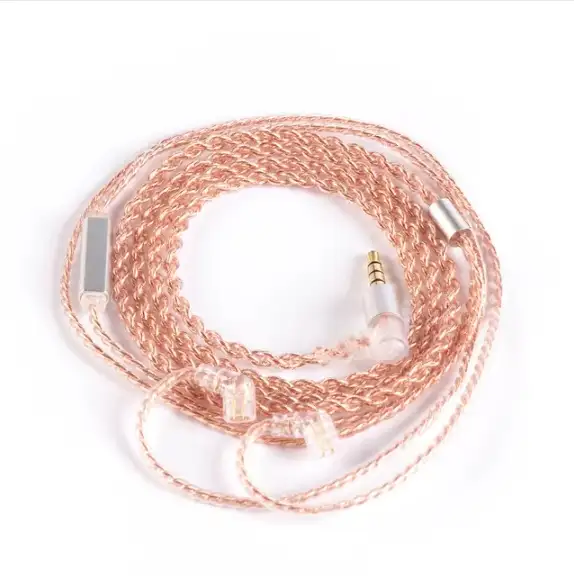 Провод IEM KBEAR 4 жильный посеребренный, фотография 1