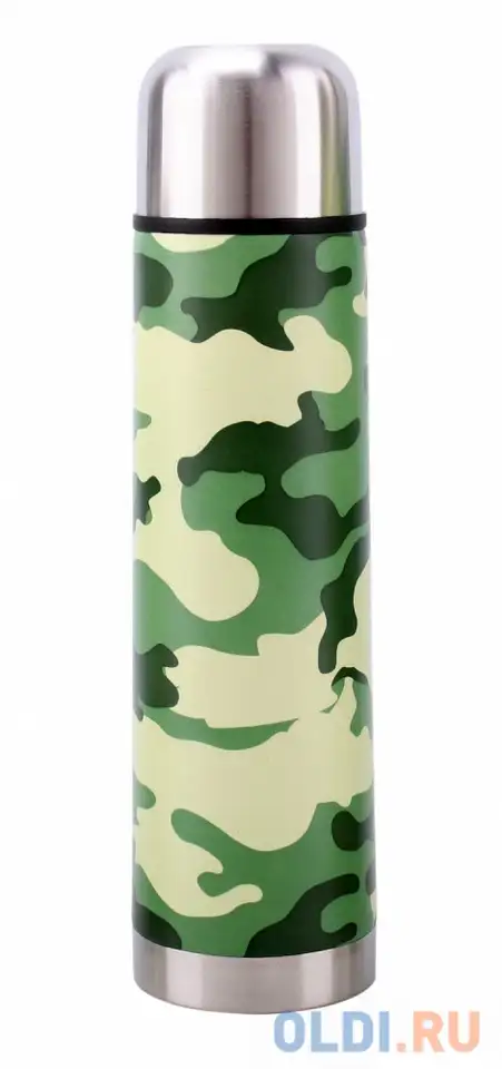 750dx -3 (милитари) термос diolex (из нержавеющей стали с узким горлом, фотография 1