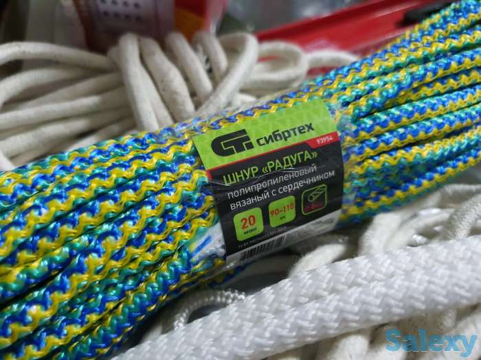 Шнур вязаный полипр. с серд.