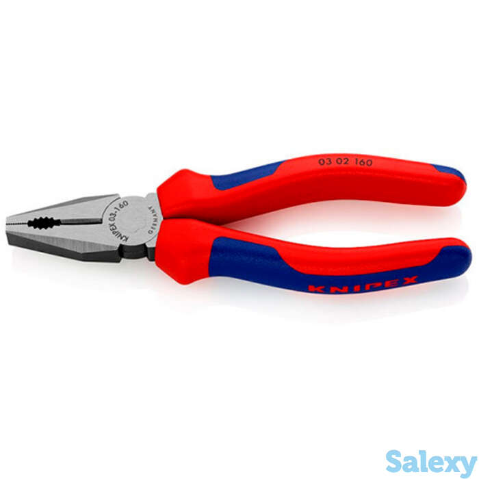 Пассатижи комбинированные 160 мм knipex kn-0302160, фотография 1