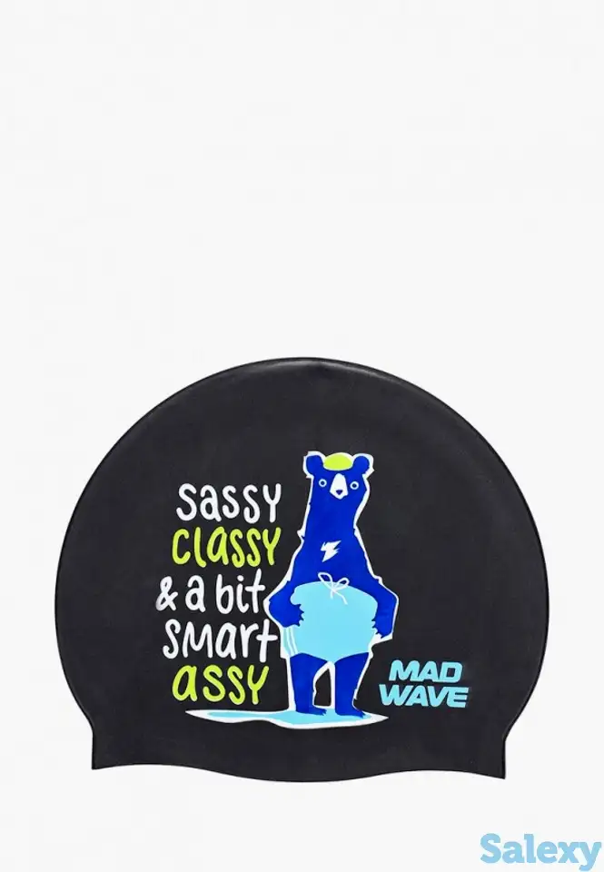 Шапочка для плавания madwave, фотография 1