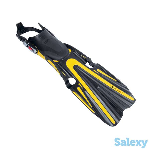 Ласты регулируемые mares volo power цвет желтый, фотография 4