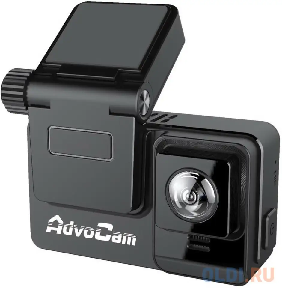 Видеорегистратор advocam fd black iii gps/glonass черный 1080x1920 1080p 155гр. gps, фотография 1