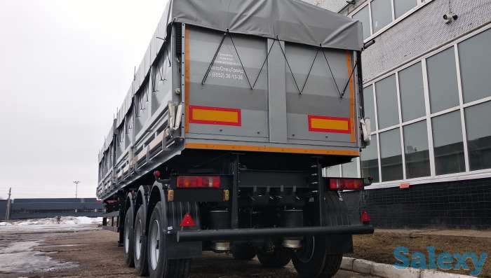 полуприцеп универсальный самосвал двухкузовной, фотография 2