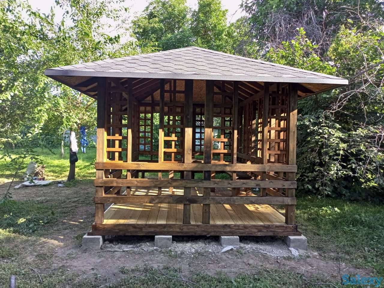 Беседки из натурального дерева на заказ, фотография 5