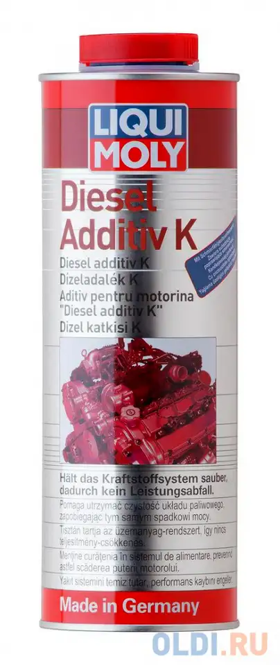 Присадка в дизтопливо liquimoly diesel additiv k 2616, фотография 1