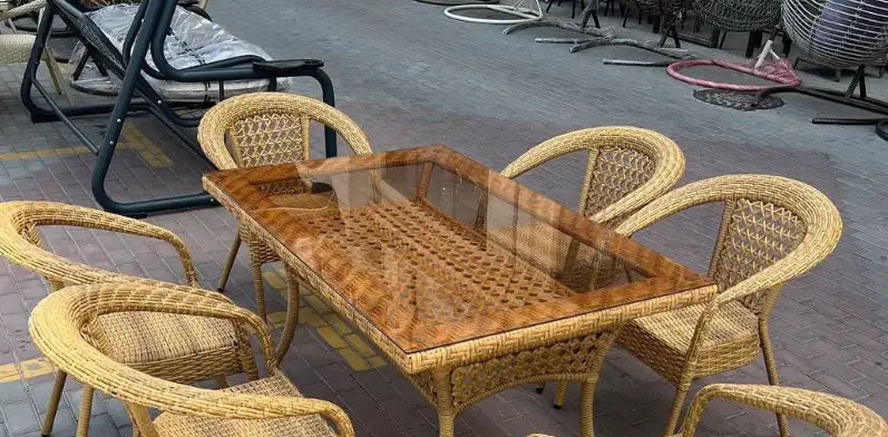 Элегантные столы и стулья из ротанга  идеальное сочетание стиля и комфорта!, фотография 6