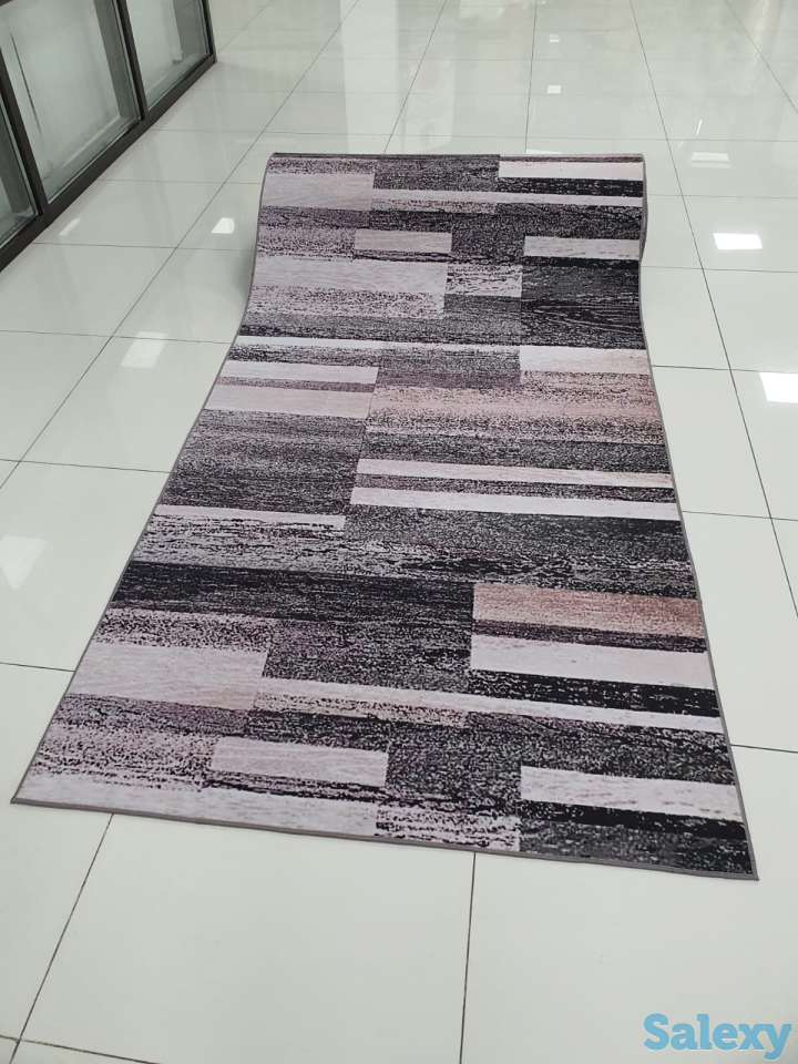 Ковровая дорожка с модными потертостями Тренд ковер коврик 120см, фотография 6