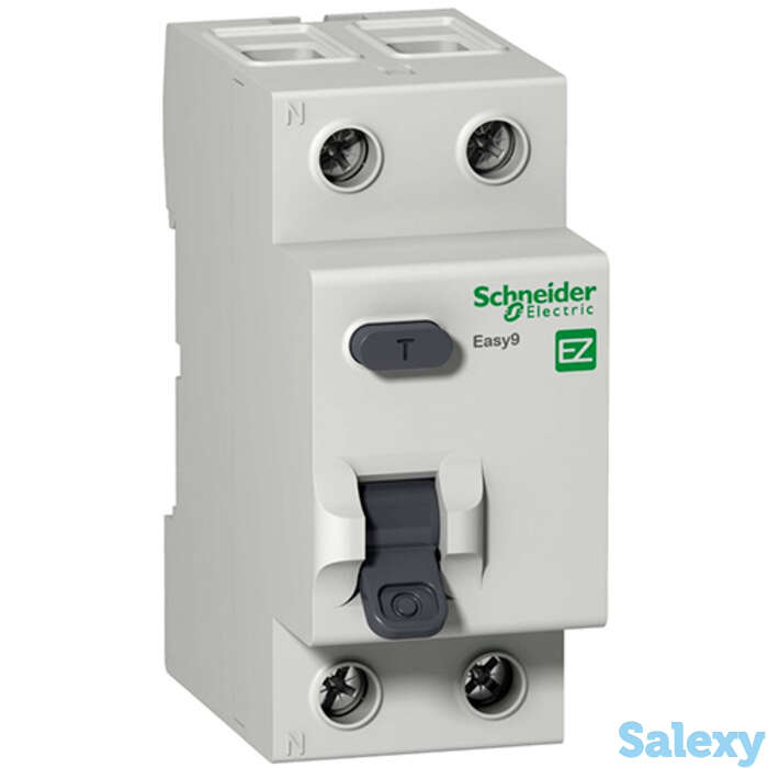 Дифференциальный выключатель Schneider Electric (УЗО) EASY 9 2P 25А 30мА AC 4,5 кА, фотография 1