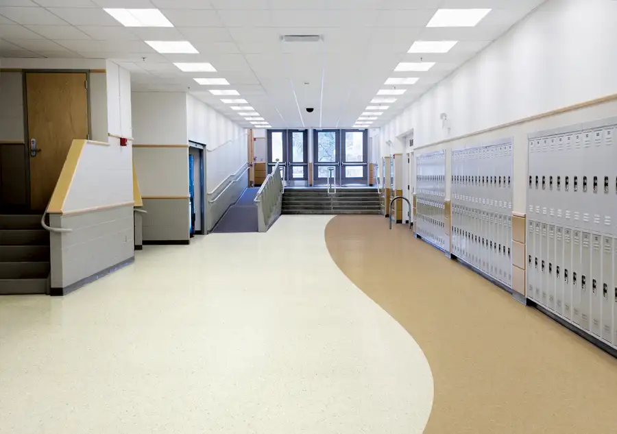 Коммерческий гетерогенный профессиональный линолеум LG. Коммерческое напольное покрытие КМ2, фотография 2