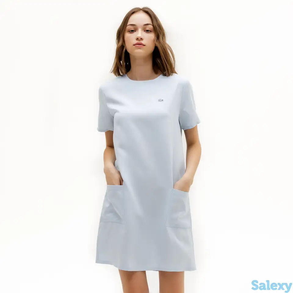 Женское платье lacoste с круглым вырезом, фотография 1