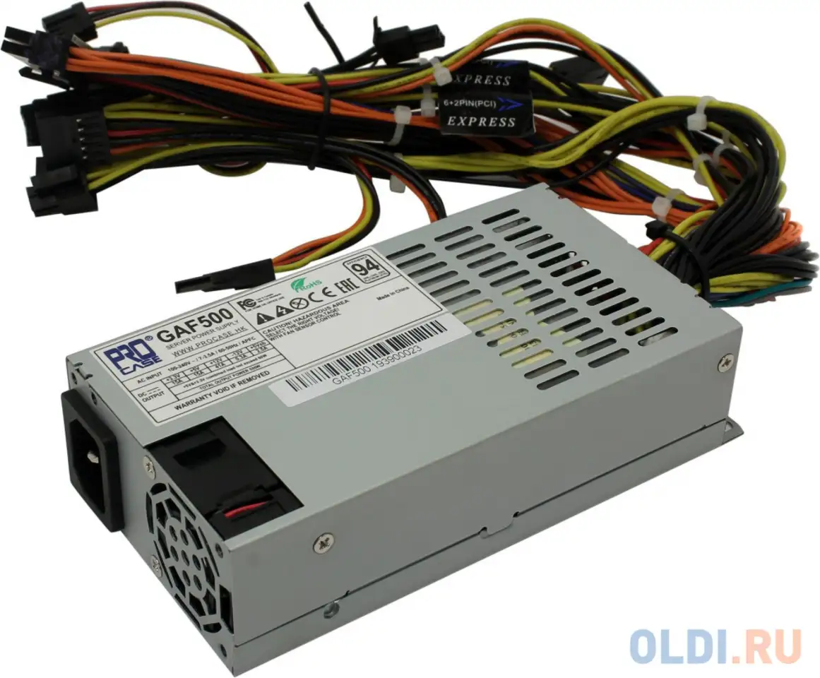 Procase блок питания gaf500, фотография 1