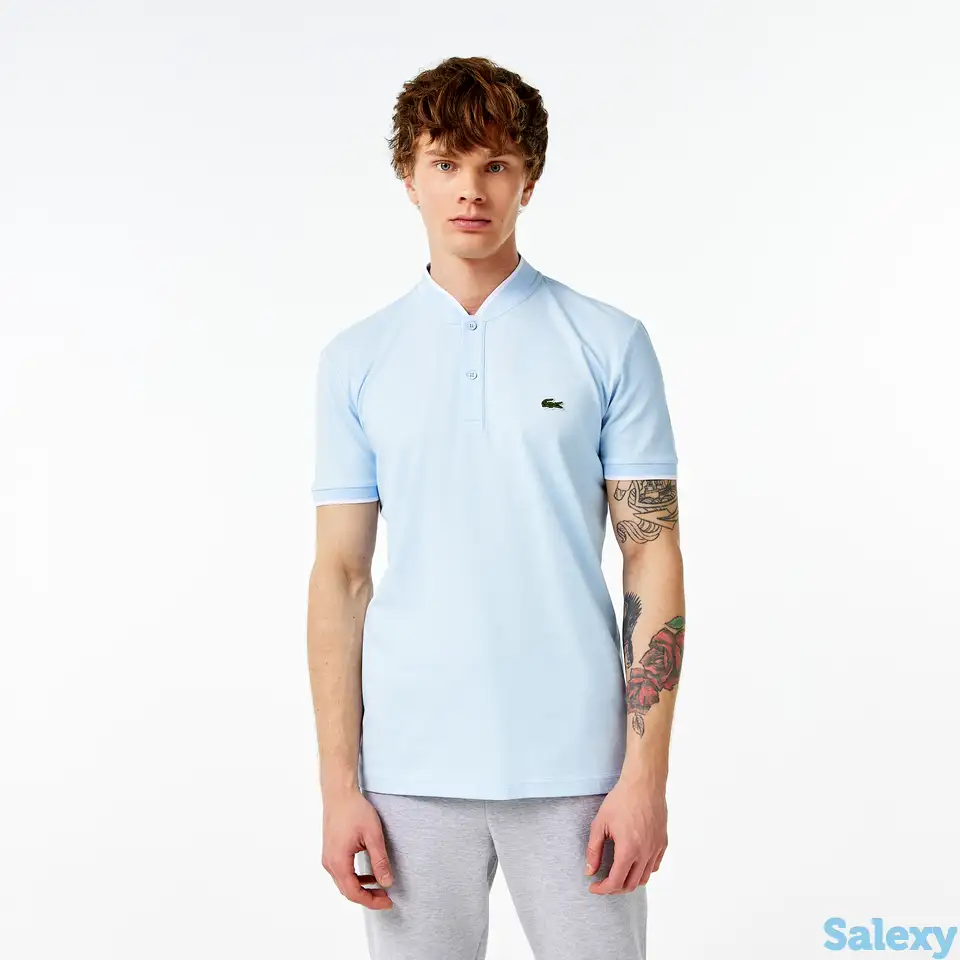 Мужское поло lacoste slim fit, фотография 1