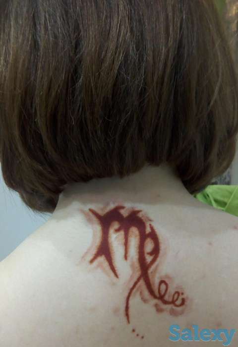 Роспись по телу хной, глитером.Свадебное мехенди,, фотография 10