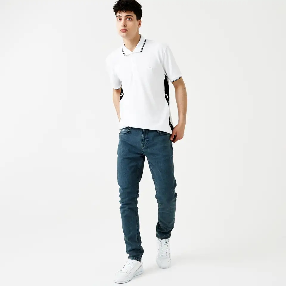 Мужские джинсы lacoste slim fit, фотография 1