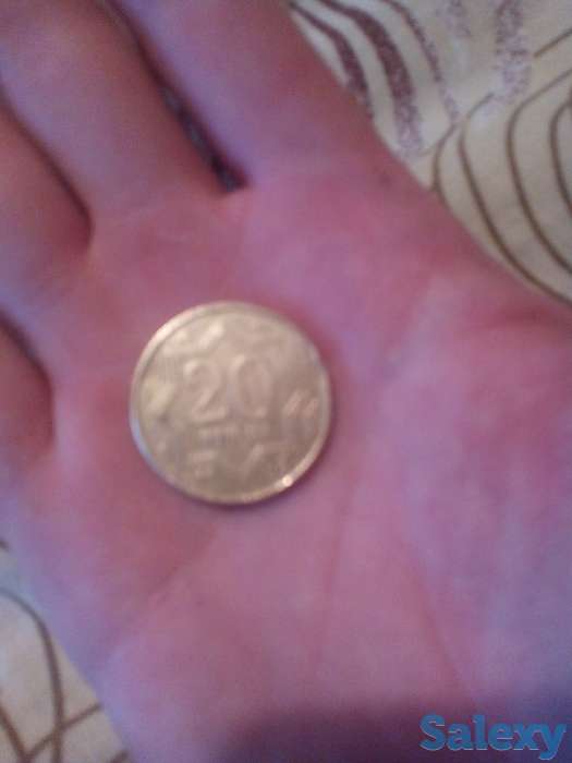 Продам монету 20 тиын 1993 года, фотография 2