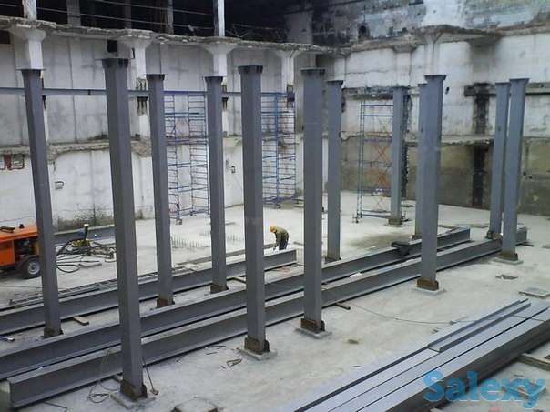 Металлические колонны, фотография 1