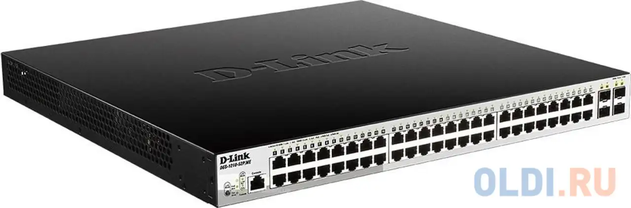 Коммутатор d-link dgs-1210-52/me/b1 48g 4sfp управляемый, фотография 1