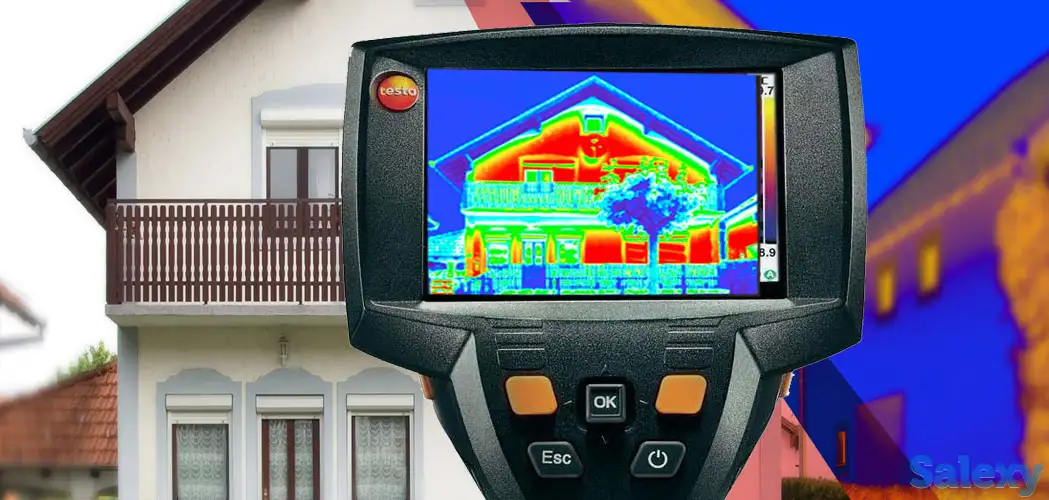 определить месторасположение труб отопления (теплого пола) в полу; проверить равномерность прогрева отопительных приборо, фотография 3