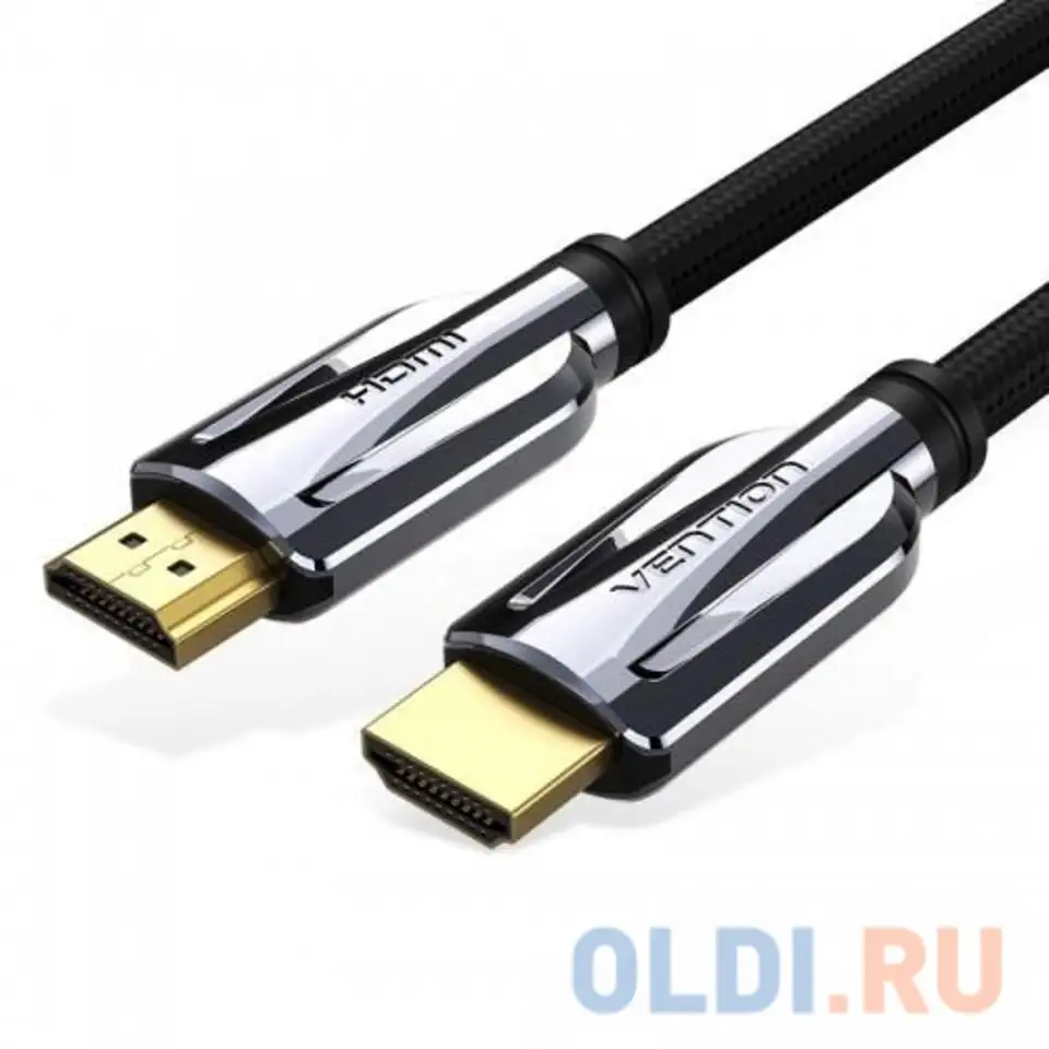 Кабель vention hdmi ultra high speed v2.1 with ethernet 19m/19m -, фотография 1